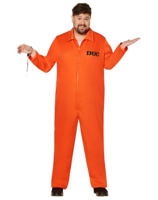 "Adult Escaped Convict Plus Size Costume"