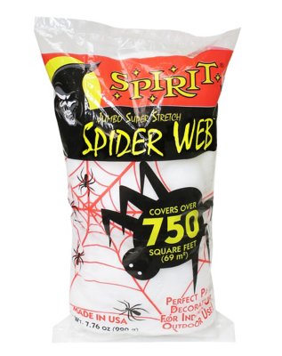 "Superstretch Jumbo Bag Spider Web Decoration"