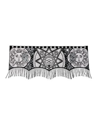 "Fringed Tarot Valance"