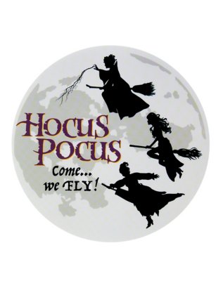 "Come We Fly Decal - Hocus Pocus"