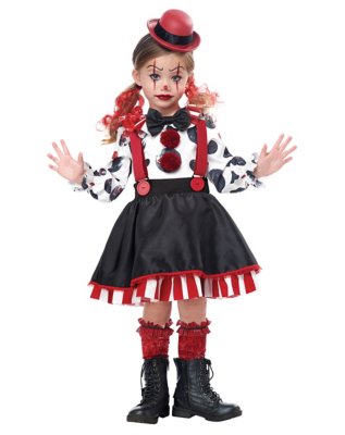 "Toddler Kreepy Clown Costume"