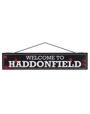 "Welcome to Haddonfield Sign - Halloween"