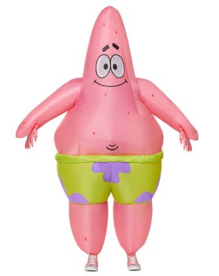 "Adult Patrick Star Inflatable Costume - SpongeBob"