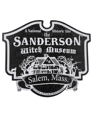 "Sanderson Museum of Witchcraft Sign - Hocus Pocus"