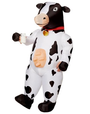 "Adult Inflatable Cow Costume"