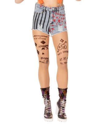 "Harley Quinn Tights - The Suicide Squad"