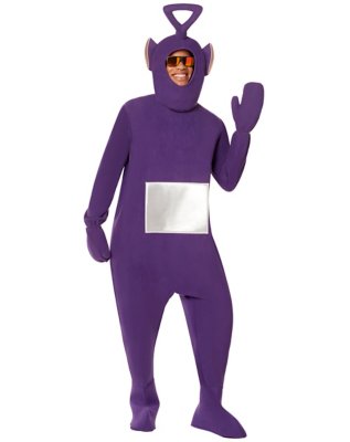 "Adult Tinky Winky Costume - Teletubbies"