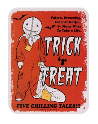 "Sam Rules of Halloween Magnet - Trick 'r Treat"