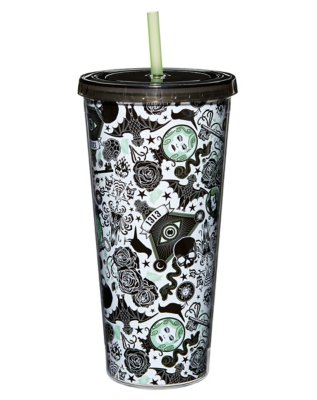 "The Haunted Mansion Cup With Straw - Disney"