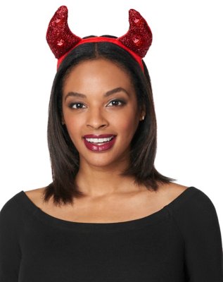 "Light-Up Devil Headband"