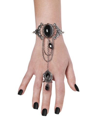 Gothic Devil Hand Chain