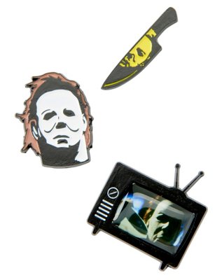 "Michael Myers Pin Set - Halloween: The Curse of Michael Myers"