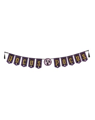 "Light-Up Hocus Pocus Banner - Disney"