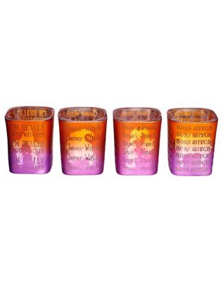 "Hocus Pocus Mini Glass Set 4 Pack - Disney"