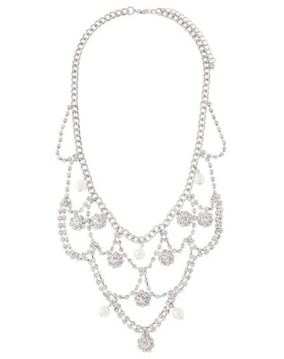 "Regal Pearl Necklace"