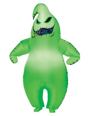 "Kids Light-Up Oogie Boogie Inflatable Costume - The Nightmare Before C"