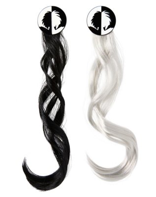 "Cruella Faux Hair Clips Set - Disney Cruella"