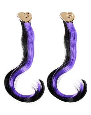 "Ursula Faux Hair Clips Set - Disney Villains"