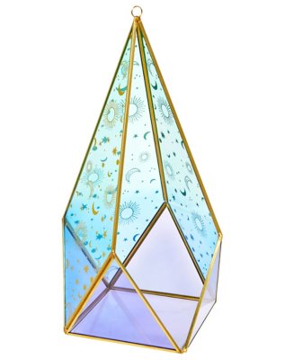 "Celestial Triangle Candle Holder"