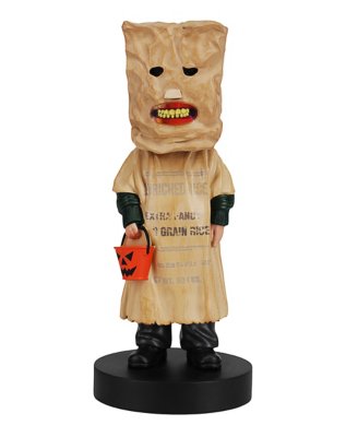 "Paper Bag Kid Bobblehead Statue - Trick 'r Treat"