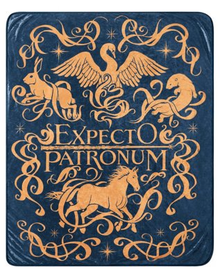 "Expecto Patronum Fleece Blanket - Harry Potter"