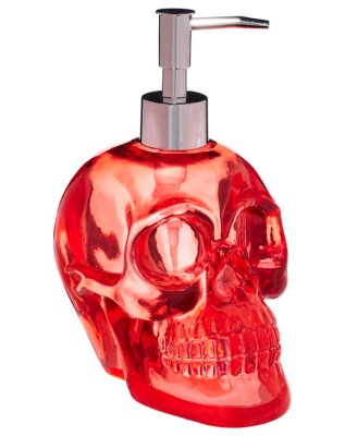 "Gothic Skull Soap Dispenser"
