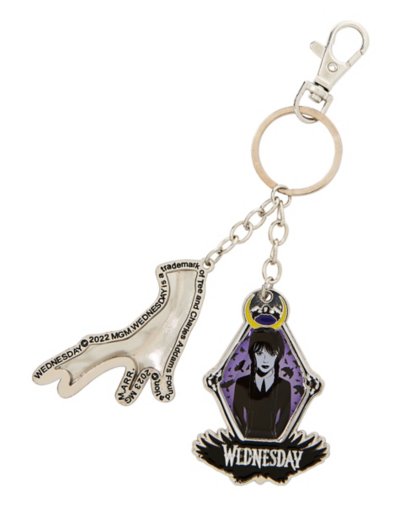 Wednesday Addams Keychain - The Addams Family