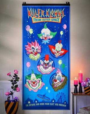 "Glow in the Dark Killer Klowns Wall Panel - Killer Klowns From Outer S"