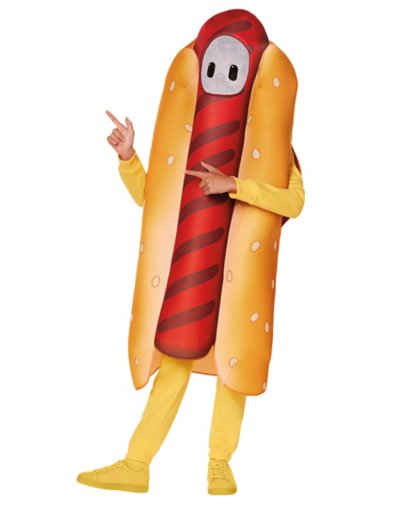 "Adult Hot Dog Costume - Fall Guys"