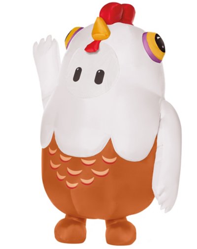 "Kids Inflatable Chicken Costume - Fall Guys"