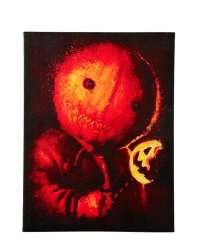 Sam Portrait Canvas - Trick 'r Treat