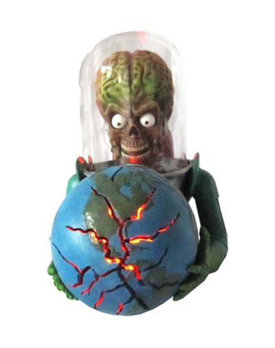 "Light-Up Martian Warrior Statue - Mars Attacks"