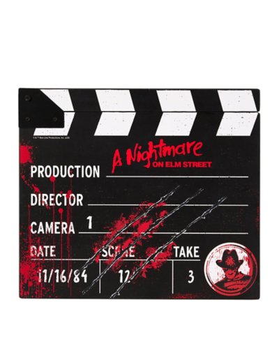 Nightmare Before Elm Street Clapper Board