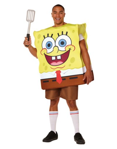 "Adult SpongeBob SquarePants 3D Costume"