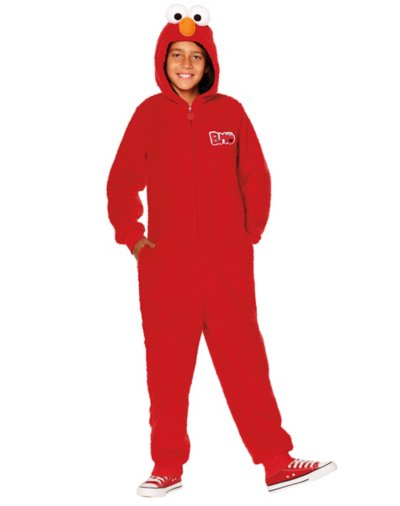 "Kids Elmo Jumpsuit Costume - Sesame Street"