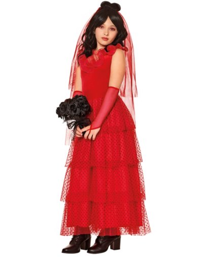 "Kids Bride Lydia Dress Costume - Beetlejuice"