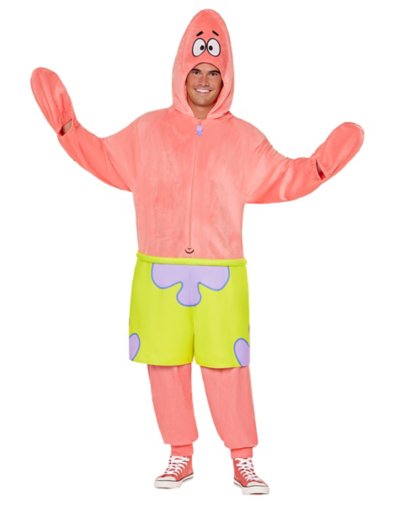 "Adult Patrick Star Jumpsuit Costume - SpongeBob SquarePants"