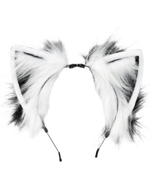 Black Wolf Ears - Spencer's