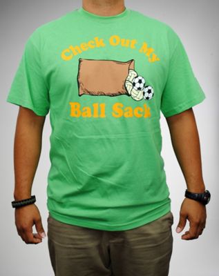 ball sack tee shirt