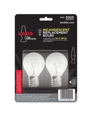 "25 Watt Lava Lamp Replacement Light Bulbs"