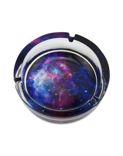 "Galaxy Glass Ashtray"