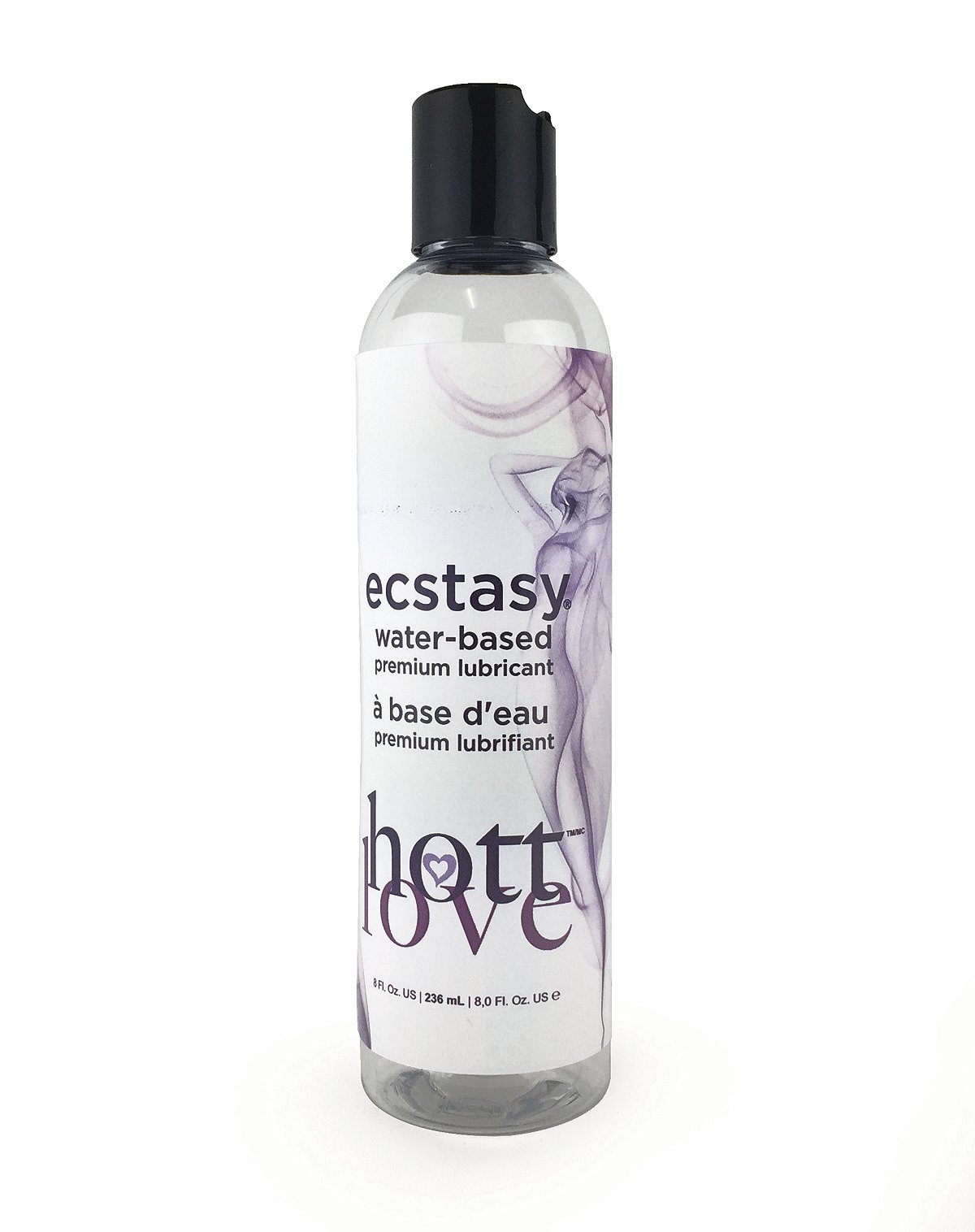 Ecstasy Premium Water-Based Lube 8 oz. - Hott Love
