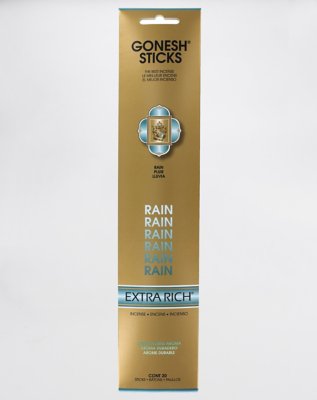 "Extra Rich Rain Incense 20 Pack - Gonesh"