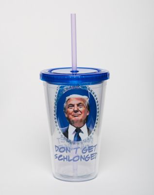 Schlonged Trump Cup with Straw - 16 oz.