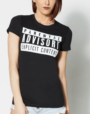 parental advisory explicit content t shirts