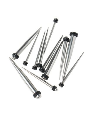 "Stretching Ear Taper 6 Pack 14 Gauge - 4 Gauge"