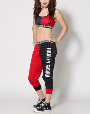 harley quinn jogger set