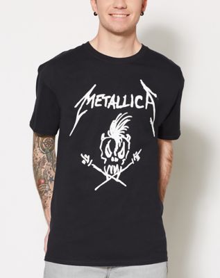 metallica shirt spencer's