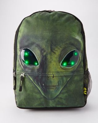 clear alien backpack