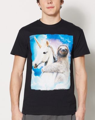 sloth unicorn shirt